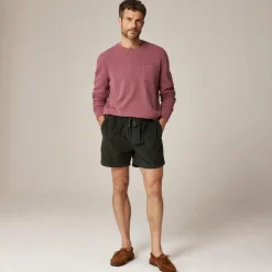 5" everyday drawstring short in corduroy