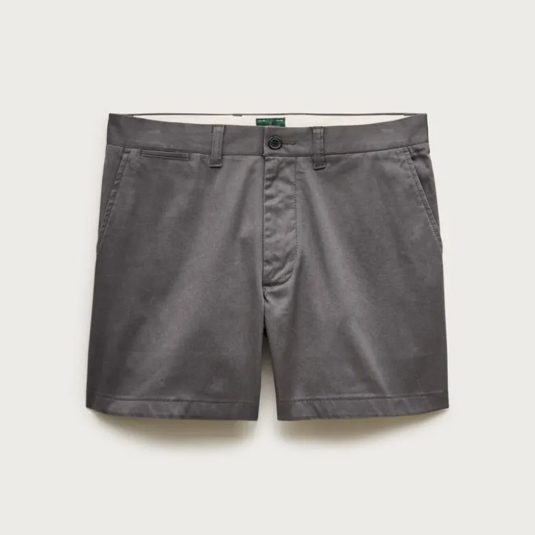 5" Harbor stretch chino short