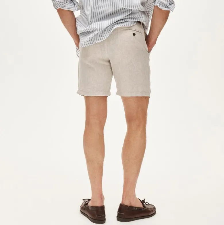 7" linen short