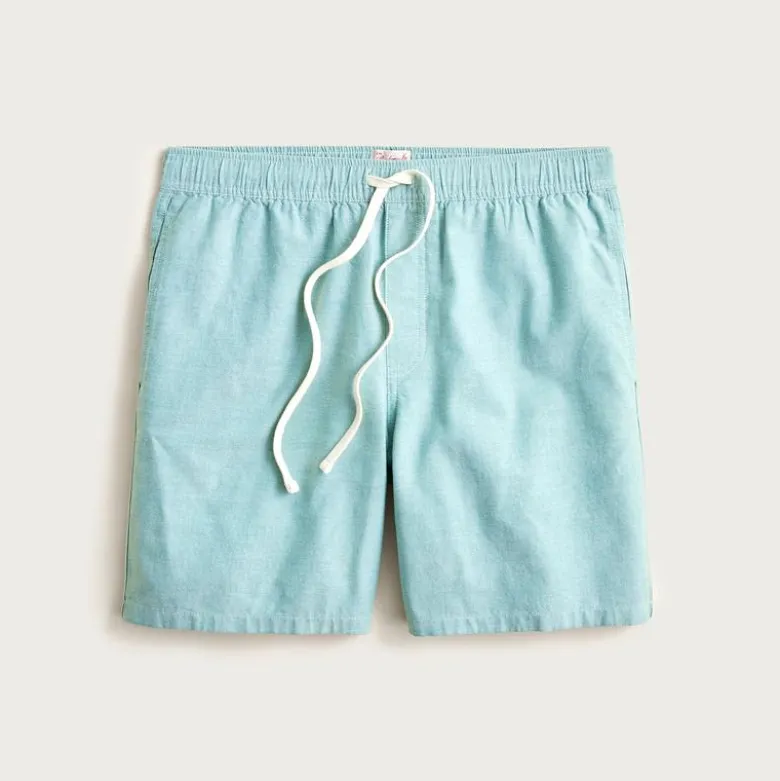 7'' lounge short in Broken-in oxford cloth