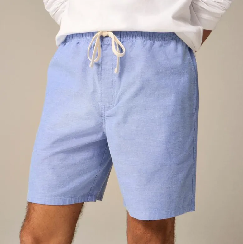 7'' lounge short in Broken-in oxford cloth