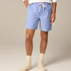 7'' lounge short in Broken-in oxford cloth