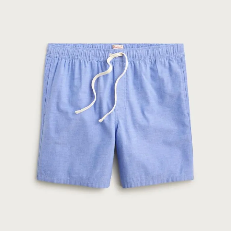 7'' lounge short in Broken-in oxford cloth