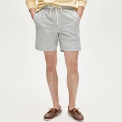 7'' lounge short in Broken-in oxford cloth