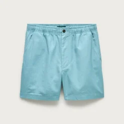 5.5'' Pier short in cotton-linen blend
