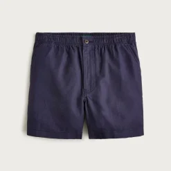 5.5'' Pier short in cotton-linen blend