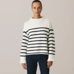 2025 Rollneck™ sweater in stripe