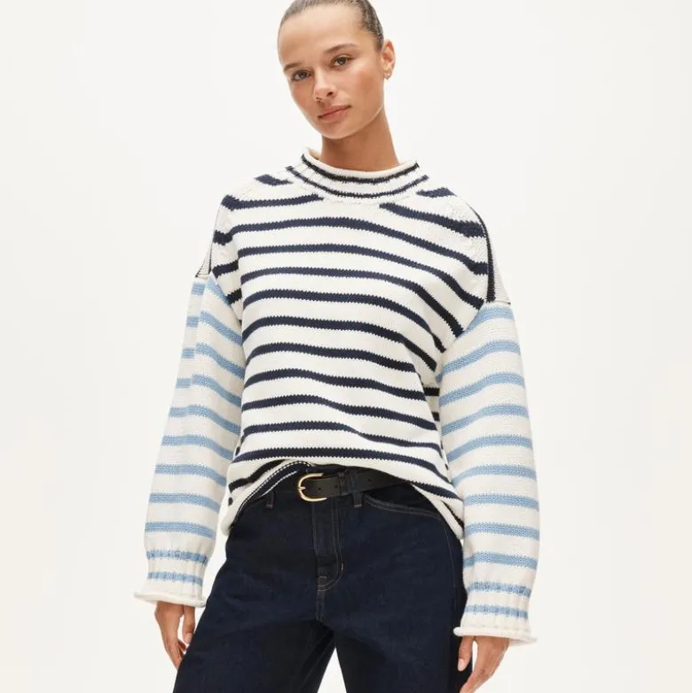 2025 Rollneck™ sweater in stripe