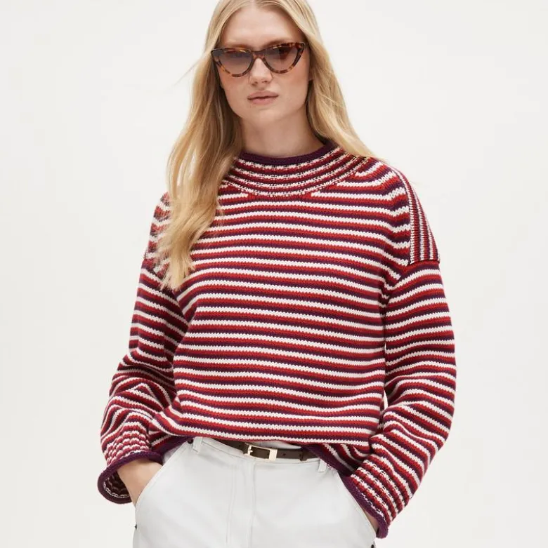2025 Rollneck™ sweater in stripe