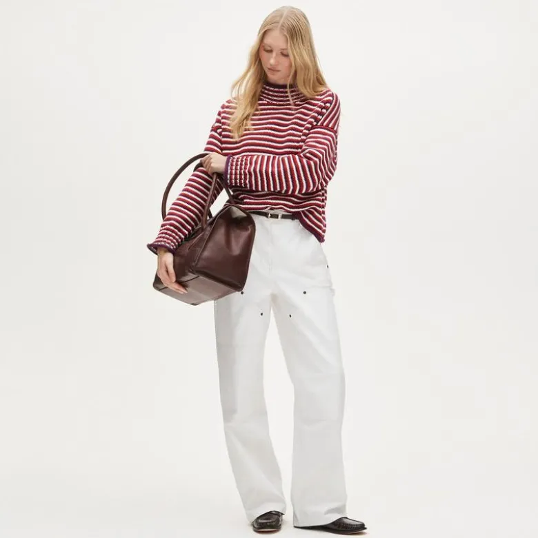 2025 Rollneck™ sweater in stripe
