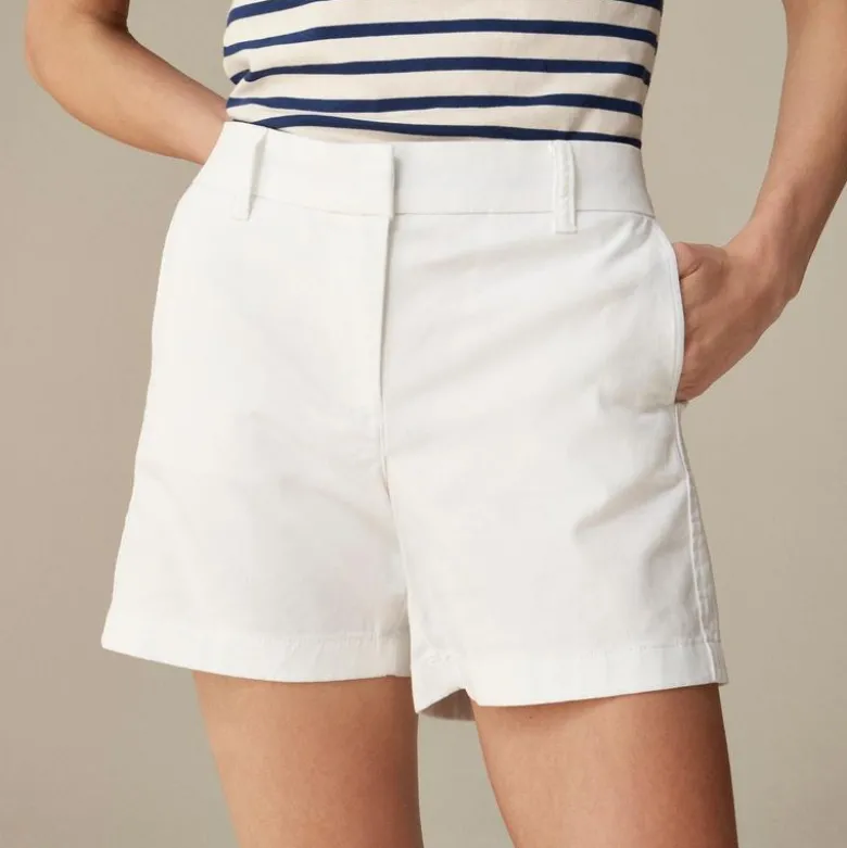 5" stretch chino short