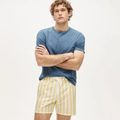 6" swim trunk in recycled nylon