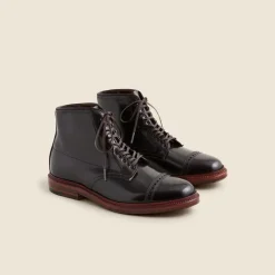 Alden® for J.Crew straight-tip cordovan boots