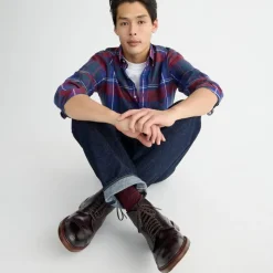 Alden® for J.Crew straight-tip cordovan boots