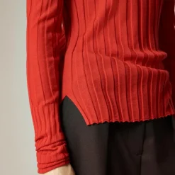 Alex Eagle X J.Crew ribbed long-sleeve T-shirt in merino wool