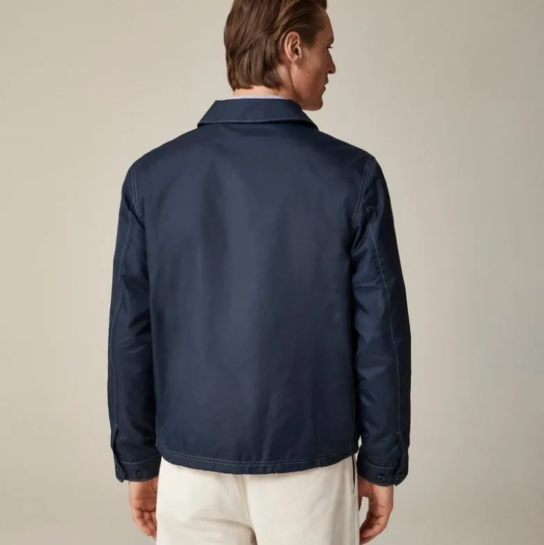 Atlantic Coastal Supplies X J.Crew windbreaker in recycled nylon