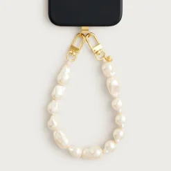 Baroque pearl phone chain
