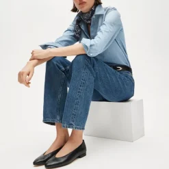 Bea ballet flats in leather