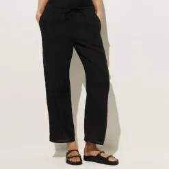 Beach pant in Hampton linen-blend