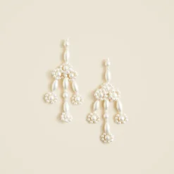Beaded chandelier earrings