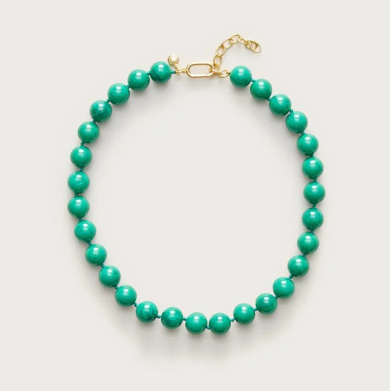 Beaded chunky necklace