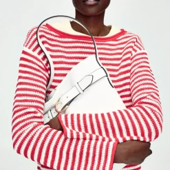 Berkeley belted bucket bag in leather