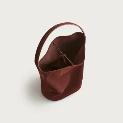Berkeley bucket bag in suede