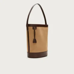 Berkeley utility bucket bag in canvas