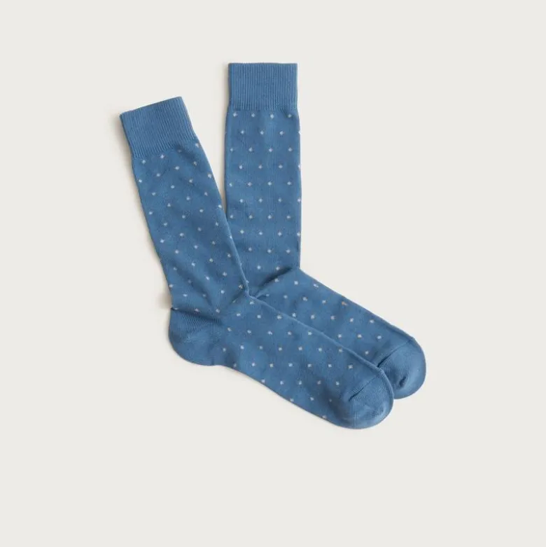 Bird's eye–print socks