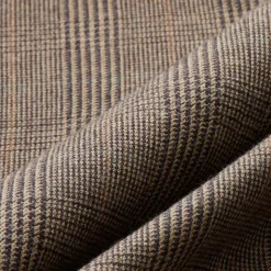 Blazer in English cotton-wool blend twill