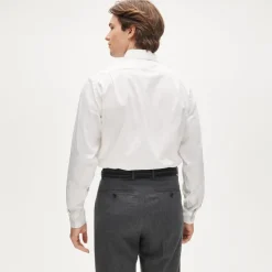 Bowery performance stretch dress shirt with spread collar