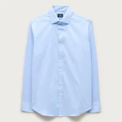 Bowery performance stretch dress shirt with spread collar