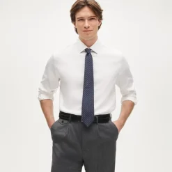 Bowery performance stretch dress shirt with spread collar