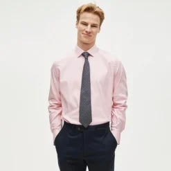 Bowery performance stretch dress shirt with spread collar