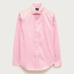 Bowery performance stretch dress shirt with spread collar