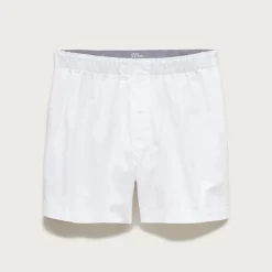 Boxer short in Broken-in organic cotton oxford