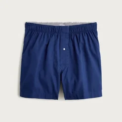 Boxer short in garment-dyed Broken-in organic cotton oxford