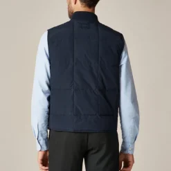 Box-quilt insulated vest with PrimaLoft®