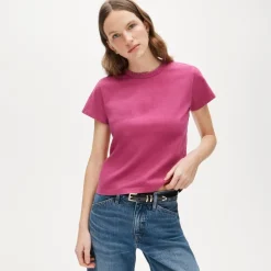 Boyfriend jersey classic-fit T-shirt