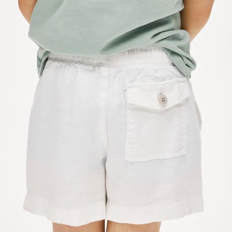 Boys' linen-blend dock short