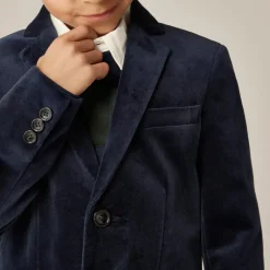 Boys' Ludlow party blazer in velvet