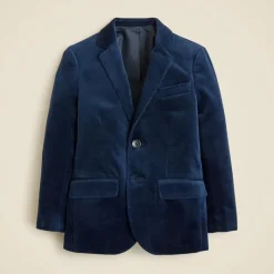 Boys' Ludlow party blazer in velvet