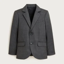 Boys' Ludlow suit jacket in stretch worsted wool blend