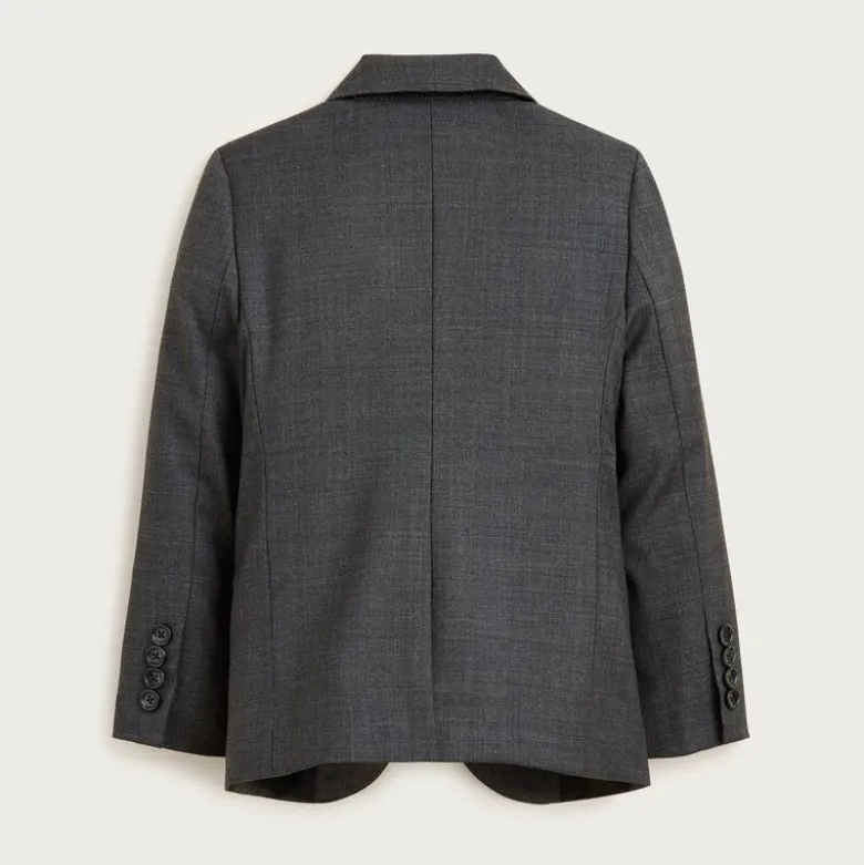 Boys' Ludlow suit jacket in stretch worsted wool blend
