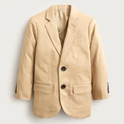 Boys' Ludlow suit jacket in chino
