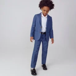 Boys' Ludlow unstructured suit pant in linen