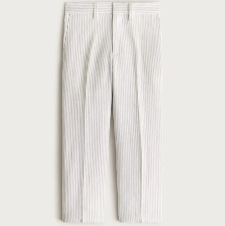 Boys' Ludlow unstructured suit pant in linen