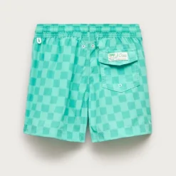 Boys' printed swim trunk