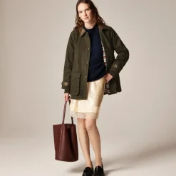 Broken-in Barn Jacket™ with faux-leather collar