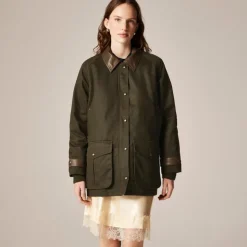 Broken-in Barn Jacket™ with faux-leather collar